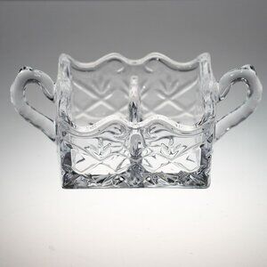 NEW Vintage Godinger Crystal Sugar Packet Caddy – Classic Tabletop Elegance